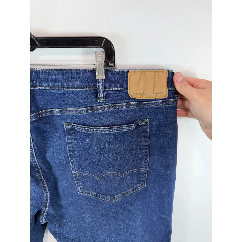 American Eagle Original Bootcut Jeans Dark Wash Size 46x32 - Picture 15 of 15